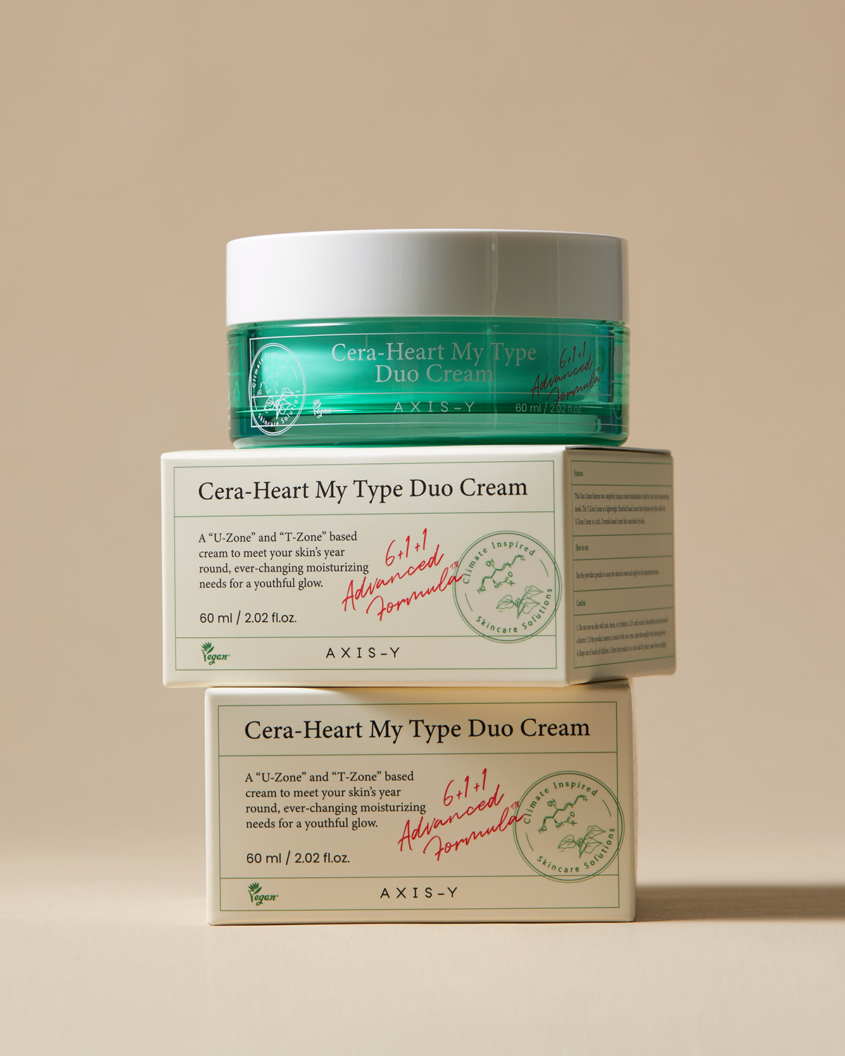 AXIS-Y Cera-Heart My Type Duo Cream (60ml)