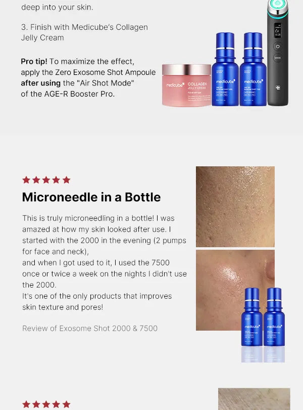 Medicube One Day Exosome Shot 7500 (30ml)