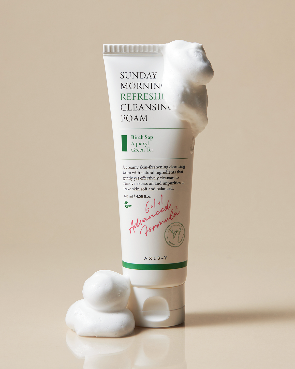 AXIS-Y Sunday Morning Refreshing Cleansing Foam (120ml)