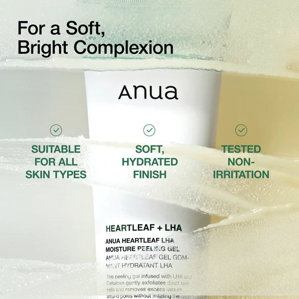 Anua Heartleaf LHA Moisture Peeling Gel (120ml)