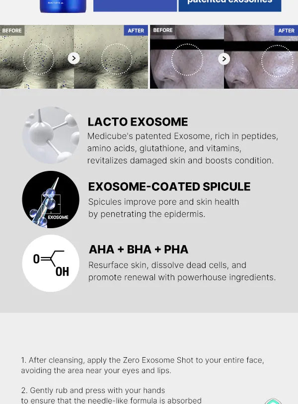 Medicube One Day Exosome Shot 7500 (30ml)
