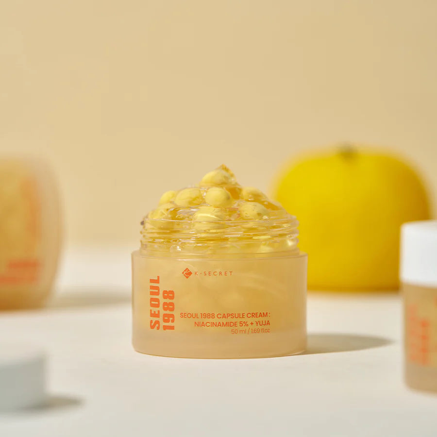 Seoul 1988 Capsule Cream — Niacinamide 5% + Yuja