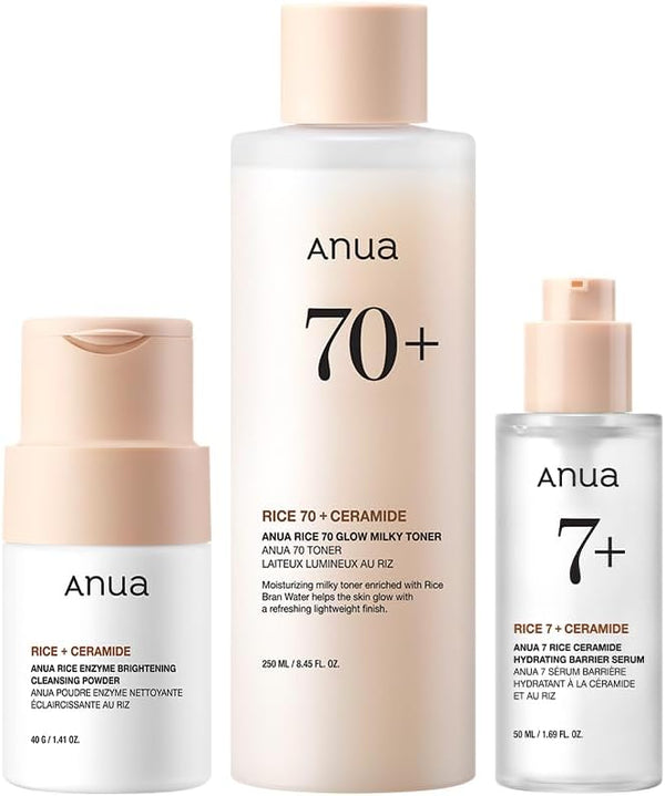 Glow, Brighten &amp; Hydrate – The Ultimate Rice Skincare Trio