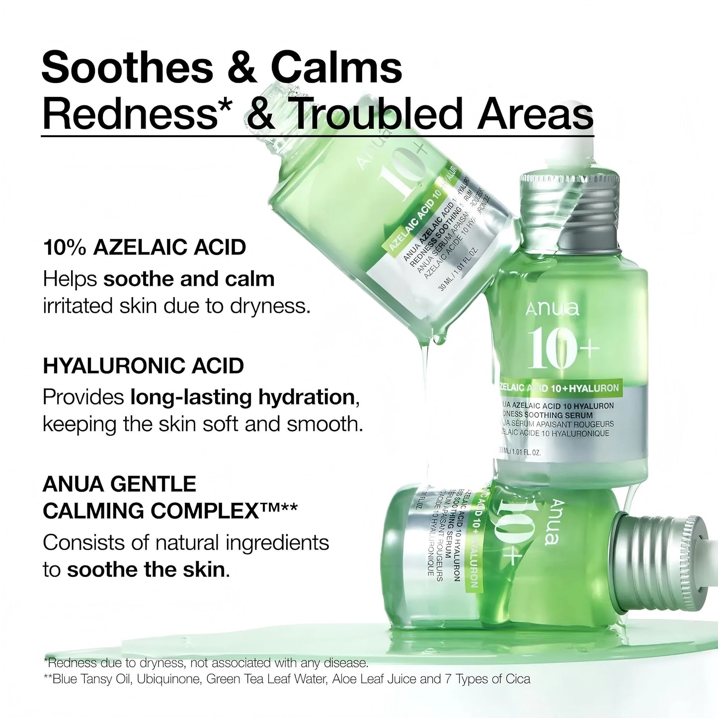 Anua 10% Azelaic Acid + Hyaluronic Acid Serum (30ml) – Vegan