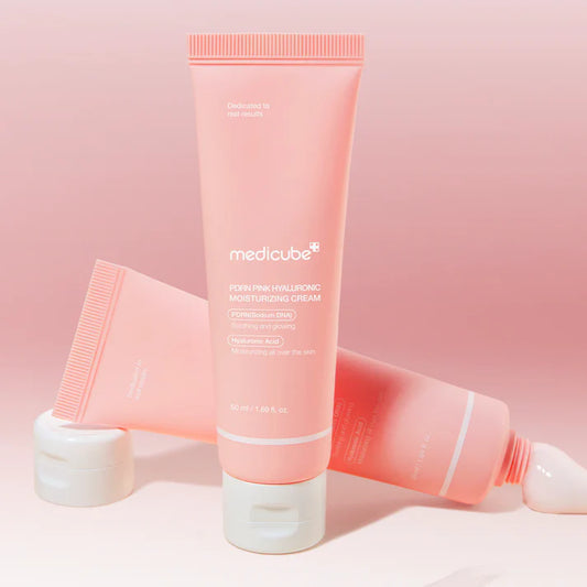 Medicube™ PDRN Pink Hyaluronic Moisturizing Cream – Intense Hydration & Skin Barrier Repair
