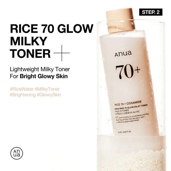 Anua Rice Glow Combo — The Complete Korean Glass Skin Routine