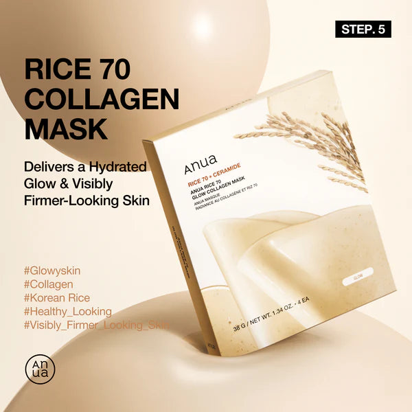 Anua Rice Glow Combo — The Complete Korean Glass Skin Routine