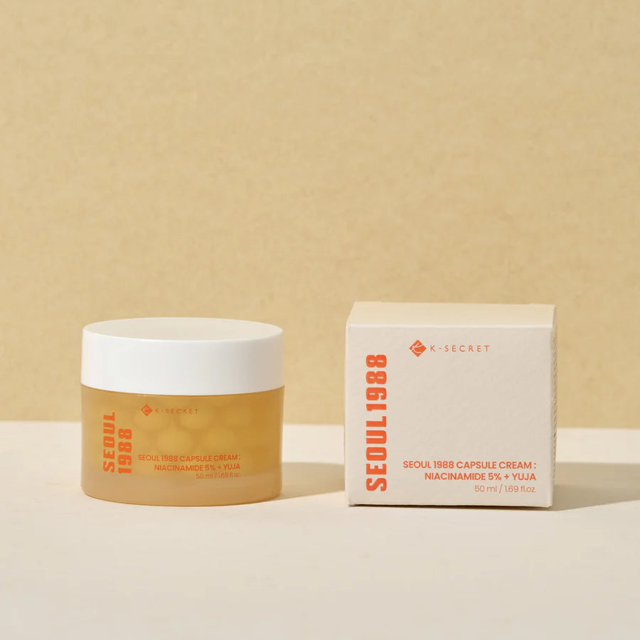 Seoul 1988 Capsule Cream — Niacinamide 5% + Yuja