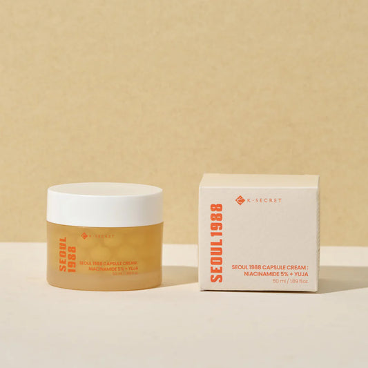 Seoul 1988 Capsule Cream — Niacinamide 5% + Yuja