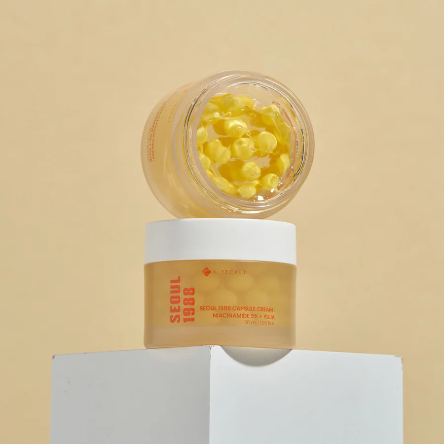 Seoul 1988 Capsule Cream — Niacinamide 5% + Yuja