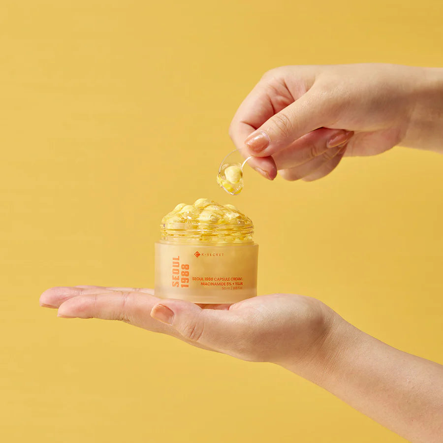 Seoul 1988 Capsule Cream — Niacinamide 5% + Yuja