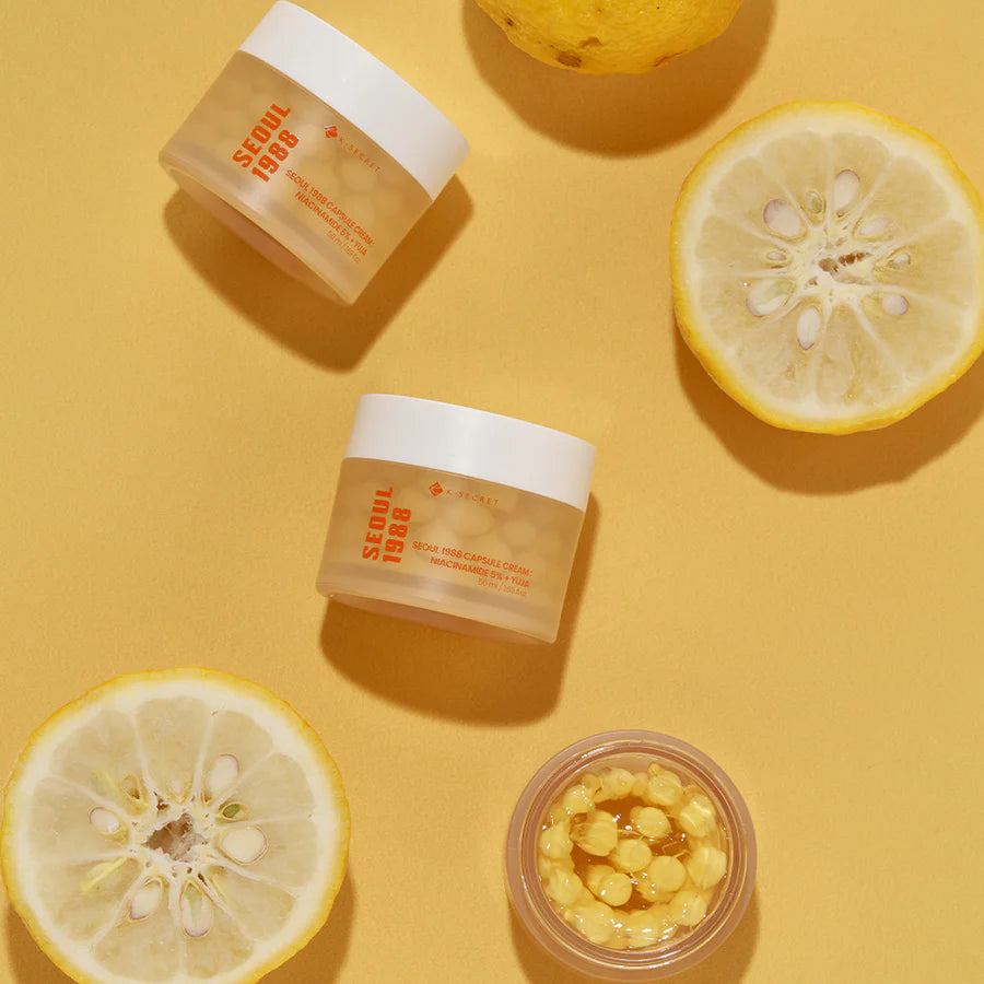 Seoul 1988 Capsule Cream — Niacinamide 5% + Yuja