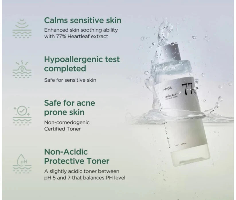 Anua Heartleaf 77% Soothing Toner