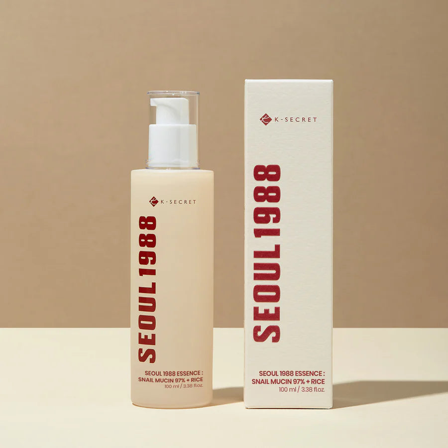 Seoul 1988 Essence — Snail Mucin 97% + Rice